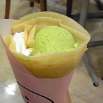Dezato Oukoku - マロン抹茶アイスクレープ