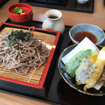 四六時中 - ランチの「五色天ざるそば」