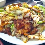 聚鑫楼 - 回鍋肉皿！アップ