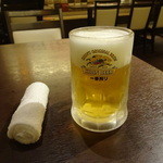 刀削麺房 回味 - 生ビール