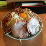 立川マシマシ ロイヤルスープ - つけ麺 豚サイド