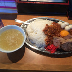 立川マシマシ ロイヤルスープ - マシライス ver.β 通称Bonita
      うずら、豚マシ