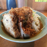 立川マシマシ ロイヤルスープ - 小ラーメン アブラマシマシ 豚マシ