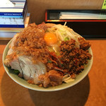 立川マシマシ ロイヤルスープ - 年始限定 汁なし 麺が餅