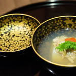 北新地 湯木 - 2016.1 煮物椀 蛤 潮仕立て