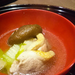 北新地 湯木 - 2016.1 河内鴨すき鍋