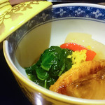 北新地 湯木 - 2016.1 炊き合わせ