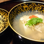 北新地 湯木 - 2016.1 煮物椀 蛤 潮仕立て