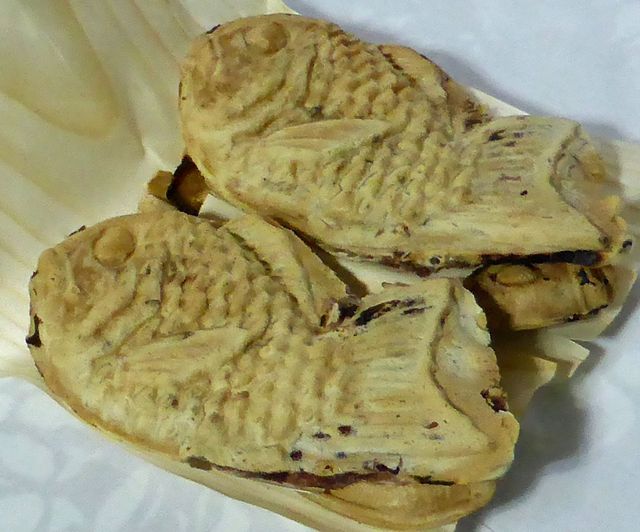 Taiyaki vỏ mỏng nhân đậu đỏ