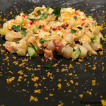 カーサ・デル・チーボ - レッドペッパーそして『カラスミ』で味わう一皿