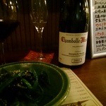 らんぷ亭 - ルーミエ シャンボールミュジニー2005 フィネス
      アデヤカキラビヤカ( 〃▽〃)