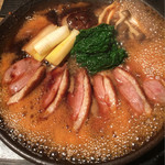 手打蕎麦 むとう - 鴨(^^)