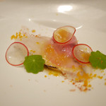 SUGALABO - １本釣りの良質な"関ぶり"のアミューズ