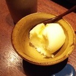 軍鶏十番 - 1602_軍鶏十番_軍鶏水炊きｺｰｽ＠3,800円_〆ｱｲｽ