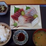ぐじらばま - いま魚刺身定食