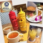 ダイニングアンドカフェホイホイ -  ✨Today's Lunch✨980yen
      BLTバーガー＋スープ＋ポテト＋ピクルス付
      