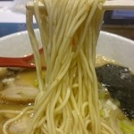 拉麺太极 - 鶏鰹そば（麺アップ）