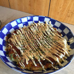 やました商店 - お好み焼きはスタンダードタイプとってもおいしいです☆彡