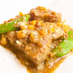 レアーレ - 黒豚とひよこ豆の煮込み