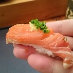 寿司割烹 魚紋 - ランチ 鱒の助。リフト(^-^)/
      
