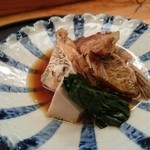 寿司割烹 魚紋 - ランチ 煮魚。