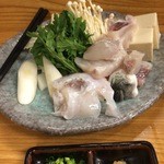 にしきや - ふぐちり（2500円）