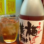 暖 - こんな梅酒も飲みました。美味しいですよ。