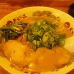 天下一品 - こってり大（無料ニラのせ）