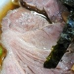 らぁめん 満来 - チャーシュー 色調off