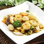 Stir-fried gomoku (Happo na)