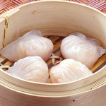 Steamed shrimp Gyoza / Dumpling (4 pieces)