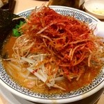 丸源ラーメン - 辛葱味噌肉そば880円