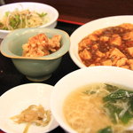 中華食堂 幸楽 - 麻婆豆腐定食