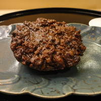 割烹 喜作 - 加茂茄子の鳥そぼろ田楽