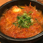 李朝園 - キムチ鍋
