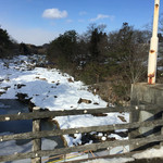 いつくしだんごの館  - 冬の厳美渓