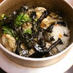 Suishin - 釜飯の具（穴子、ホタテ、牡蠣）が選べますので、牡蠣でオーダー♪