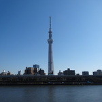 長命寺 桜もち - 2016.2隅田川の堤防の上から。。。