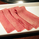 よろにく - 薄切りタン