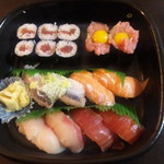 回転寿司すノ家 - お好みで注文（７２２円）