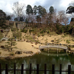 玉泉庵 - 畳敷きの和室から見える庭園