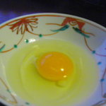 人形町今半 - 黄身が立っています