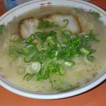 博多大砲ラーメン - 20160128福岡　博多大砲ラーメン本店　ラーメン600円