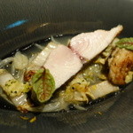 ルカンケ - 牡蠣のムニエル添え