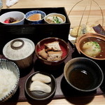 ちどり - ランチD鶏と豆富料理御膳　￥1500　　