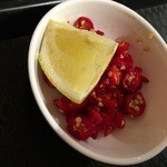 Phở Nom - お願いするとチリをくれます。
