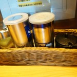 蕾 - 【2016.2.22(月)】テーブルにある調味料