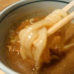 蕾 - 【2016.2.22(月)】本日の煮干しつけ麺(並盛・200g)850円の麺