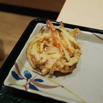 はなまるうどん - かき揚げ