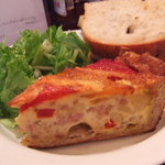 パーラー江古田 - 2010年７月　ベーコン、じゃがいも、パプリカキッシュ